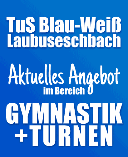 Aktuelles Angebot beim TuS Laubuseschbach